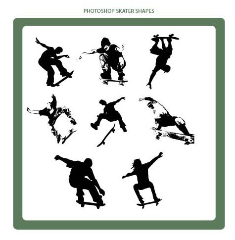 Skateboarder_Photoshop_Shapes_for_CS4_by_hope