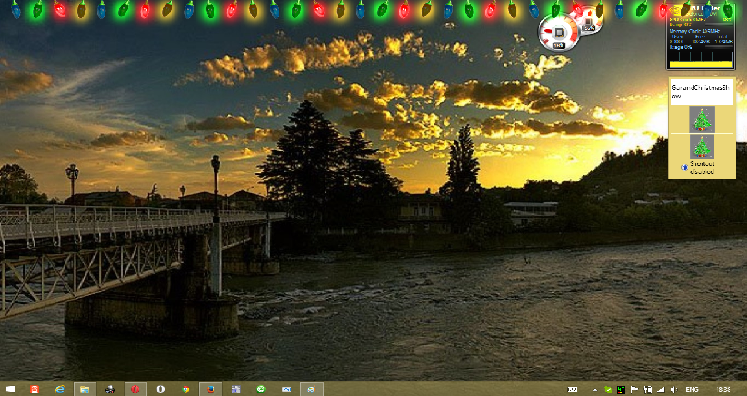 საახალწლო ნანათურები დესკტოპზე / saaxalwlo naturebi desktopze /